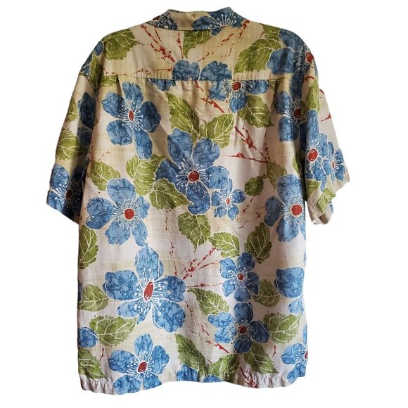 It's 5 O'Clock Somewhere Aloha 100% Silk Button Down Large Shirt Unisex - Picture 2 of 15